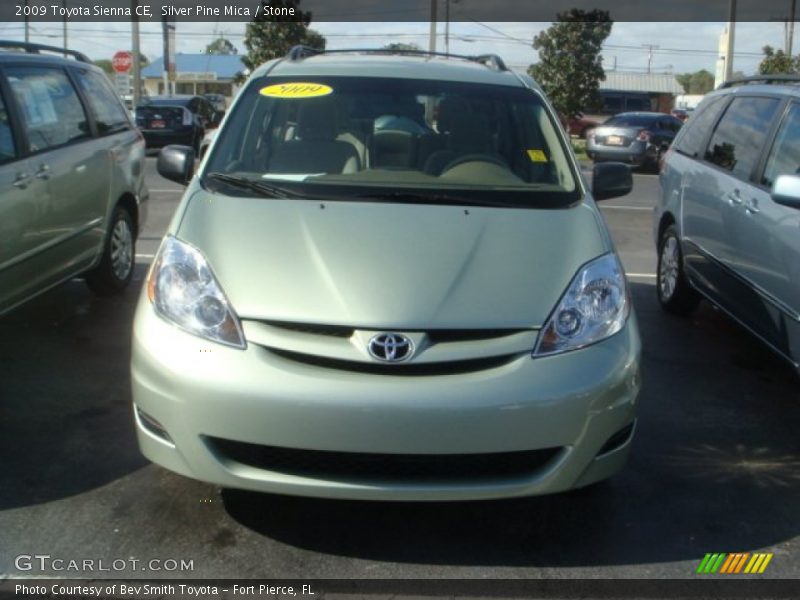Silver Pine Mica / Stone 2009 Toyota Sienna CE