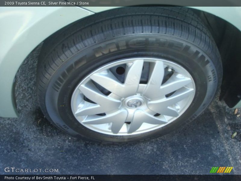 Silver Pine Mica / Stone 2009 Toyota Sienna CE