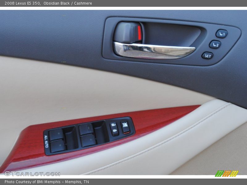 Obsidian Black / Cashmere 2008 Lexus ES 350