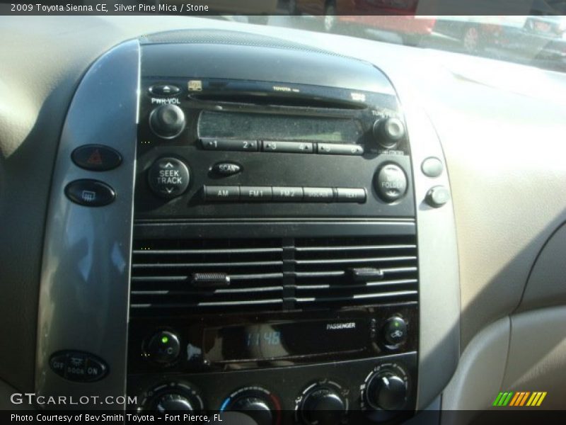 Silver Pine Mica / Stone 2009 Toyota Sienna CE