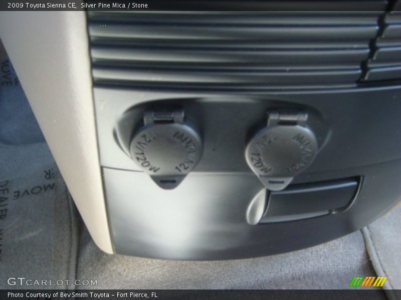 Silver Pine Mica / Stone 2009 Toyota Sienna CE