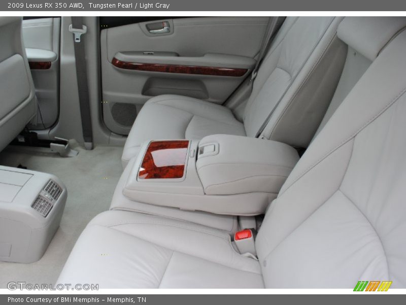 Tungsten Pearl / Light Gray 2009 Lexus RX 350 AWD