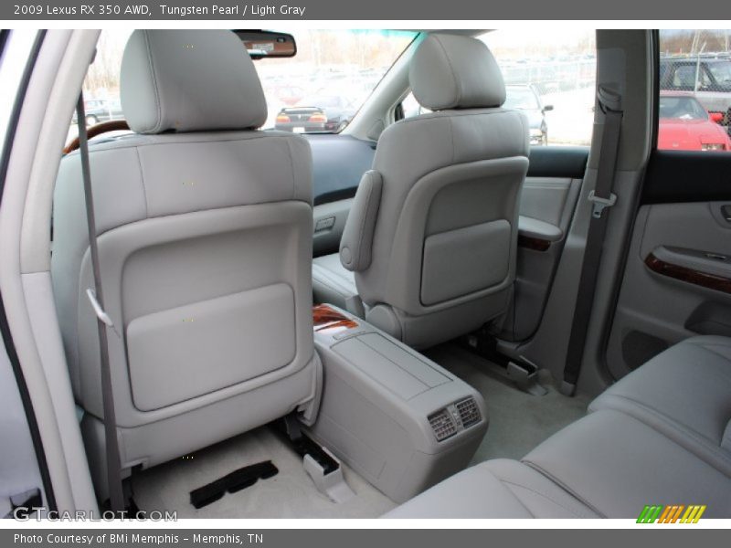 Tungsten Pearl / Light Gray 2009 Lexus RX 350 AWD