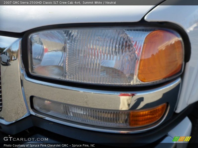 Summit White / Neutral 2007 GMC Sierra 2500HD Classic SLT Crew Cab 4x4
