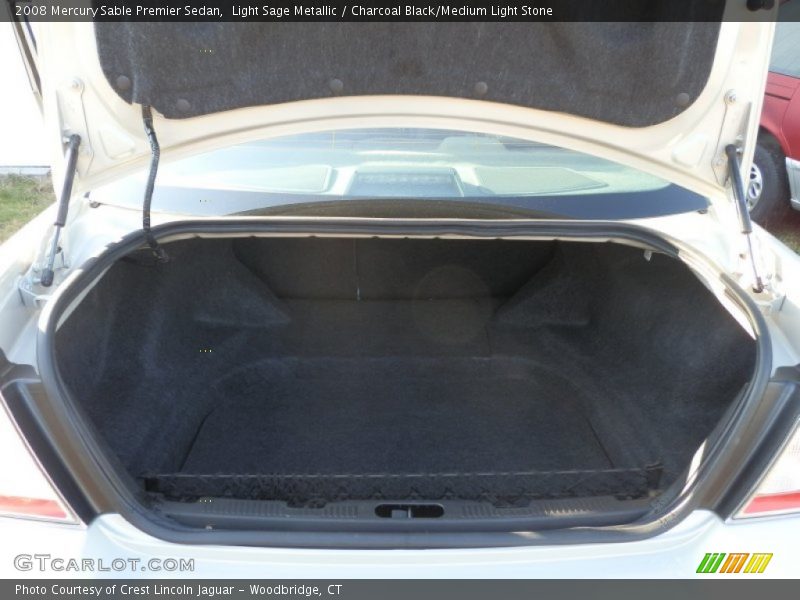 Light Sage Metallic / Charcoal Black/Medium Light Stone 2008 Mercury Sable Premier Sedan