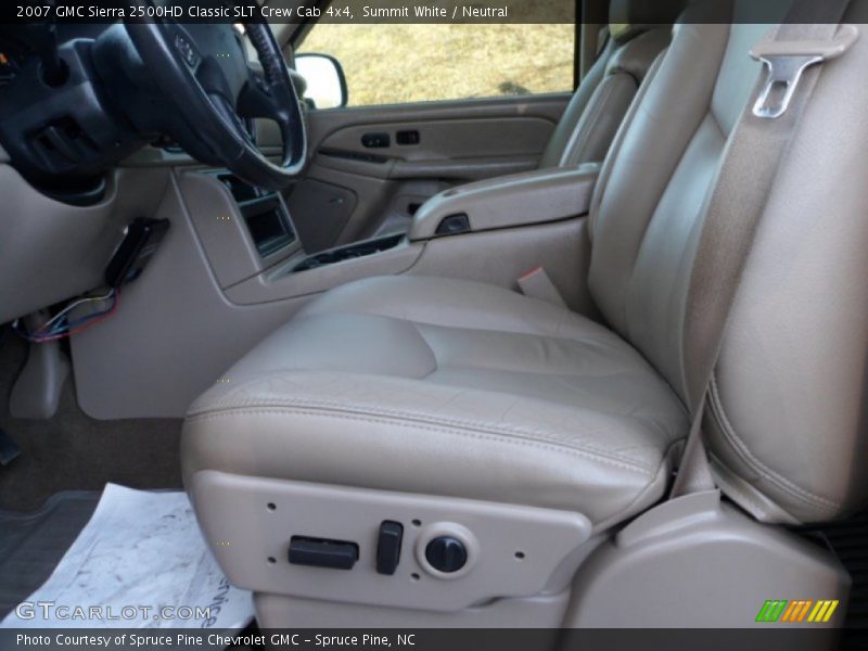 Summit White / Neutral 2007 GMC Sierra 2500HD Classic SLT Crew Cab 4x4