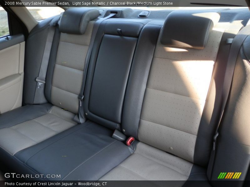 Light Sage Metallic / Charcoal Black/Medium Light Stone 2008 Mercury Sable Premier Sedan