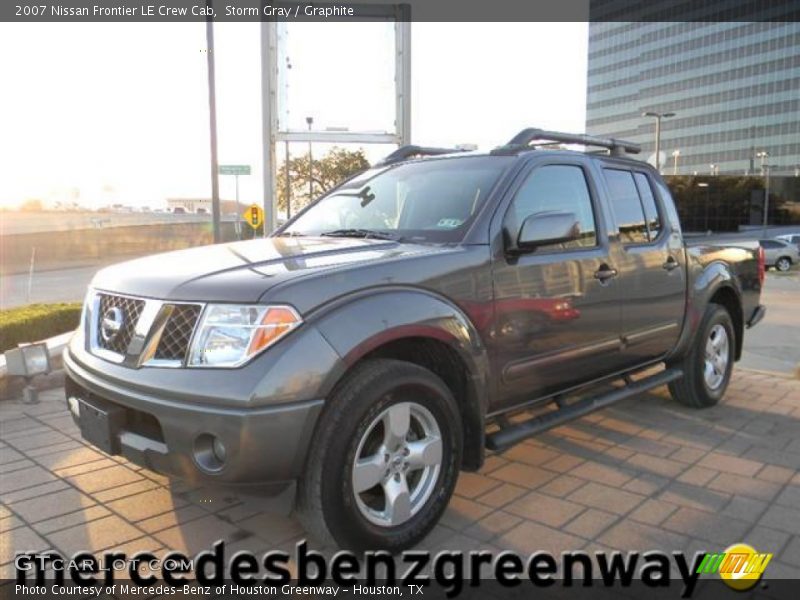 Storm Gray / Graphite 2007 Nissan Frontier LE Crew Cab