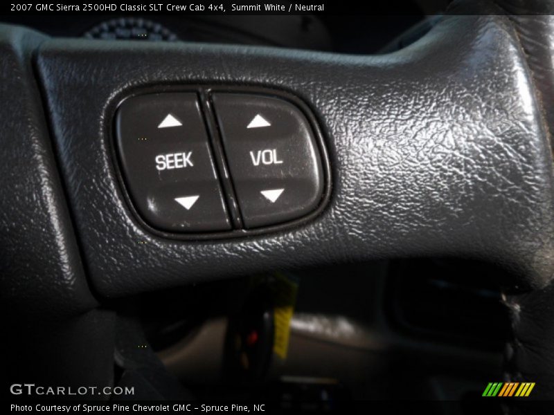 Summit White / Neutral 2007 GMC Sierra 2500HD Classic SLT Crew Cab 4x4