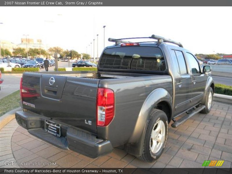 Storm Gray / Graphite 2007 Nissan Frontier LE Crew Cab