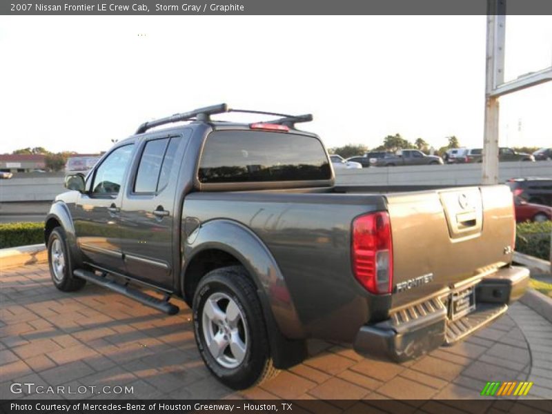Storm Gray / Graphite 2007 Nissan Frontier LE Crew Cab