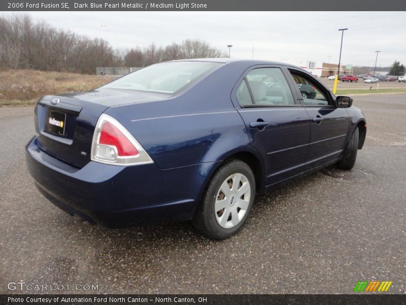 Dark Blue Pearl Metallic / Medium Light Stone 2006 Ford Fusion SE