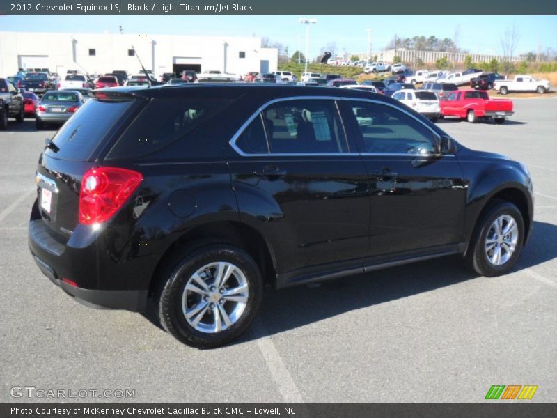 Black / Light Titanium/Jet Black 2012 Chevrolet Equinox LS