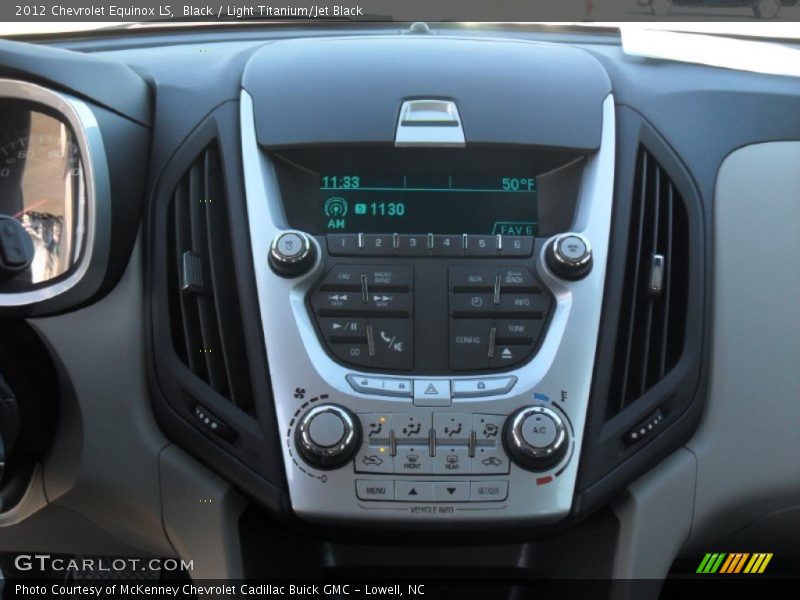 Black / Light Titanium/Jet Black 2012 Chevrolet Equinox LS