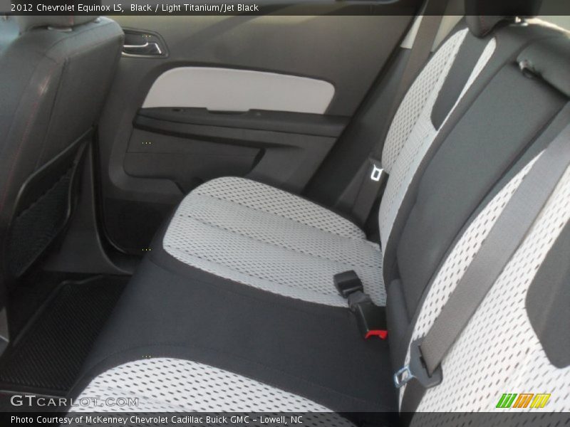 Black / Light Titanium/Jet Black 2012 Chevrolet Equinox LS