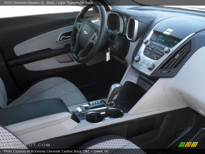 Black / Light Titanium/Jet Black 2012 Chevrolet Equinox LS