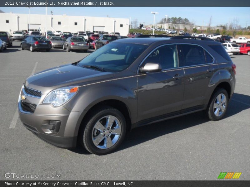 Mocha Steel Metallic / Jet Black 2012 Chevrolet Equinox LT