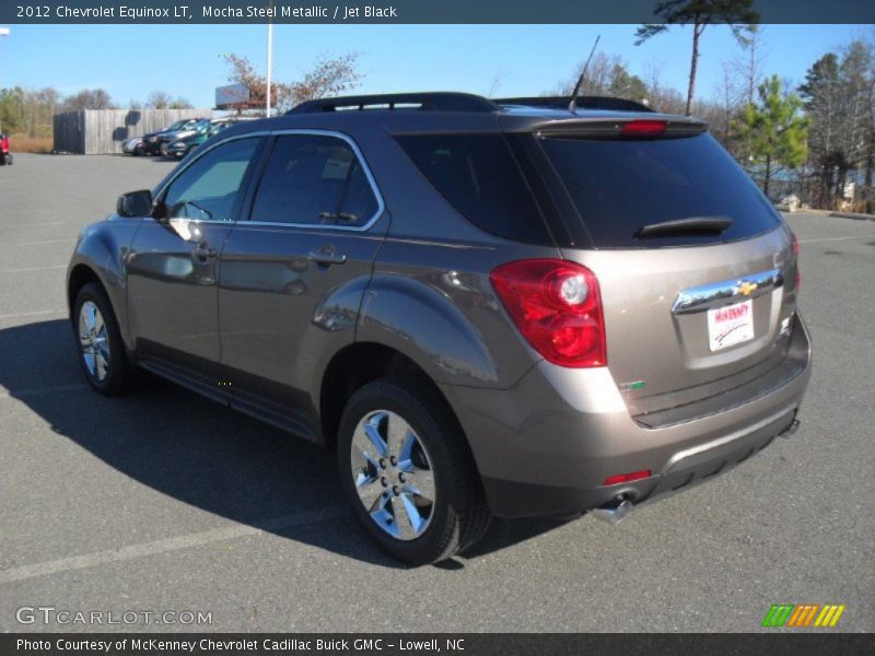 Mocha Steel Metallic / Jet Black 2012 Chevrolet Equinox LT