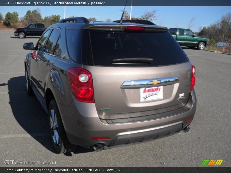 Mocha Steel Metallic / Jet Black 2012 Chevrolet Equinox LT