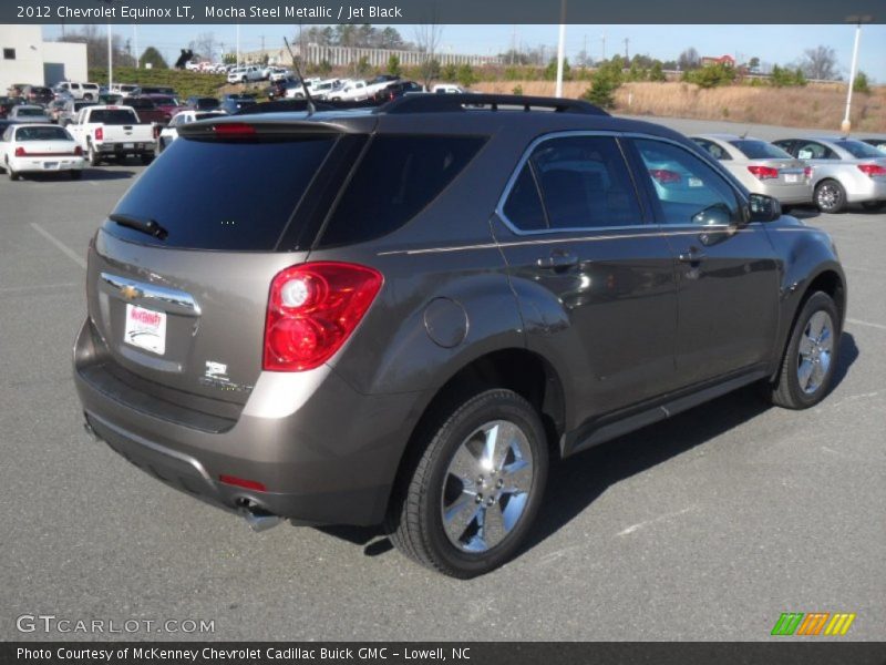 Mocha Steel Metallic / Jet Black 2012 Chevrolet Equinox LT