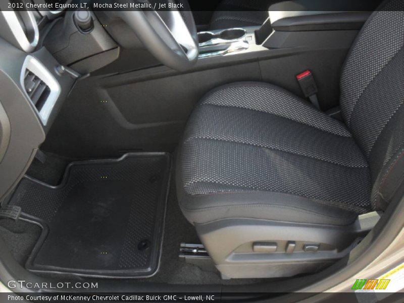 Mocha Steel Metallic / Jet Black 2012 Chevrolet Equinox LT