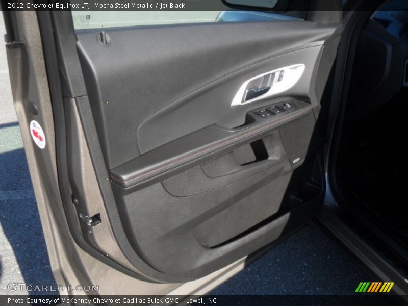 Mocha Steel Metallic / Jet Black 2012 Chevrolet Equinox LT