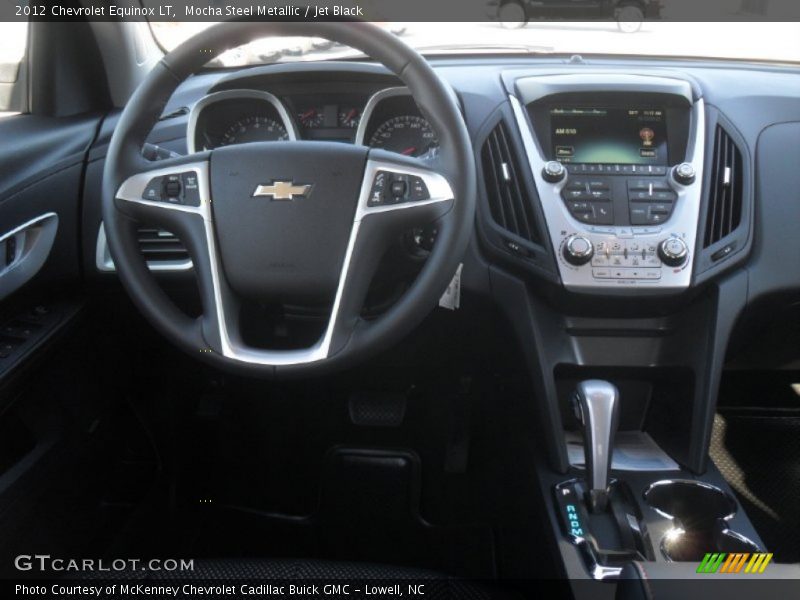 Mocha Steel Metallic / Jet Black 2012 Chevrolet Equinox LT