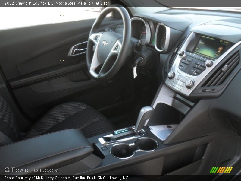 Mocha Steel Metallic / Jet Black 2012 Chevrolet Equinox LT