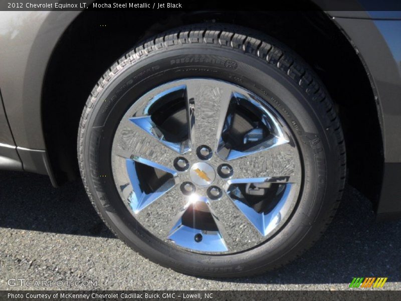 Mocha Steel Metallic / Jet Black 2012 Chevrolet Equinox LT