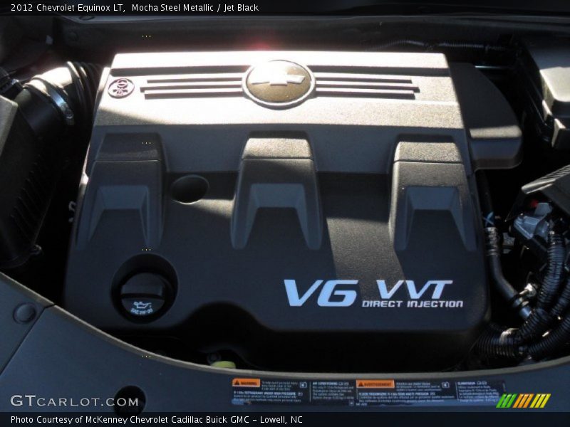Mocha Steel Metallic / Jet Black 2012 Chevrolet Equinox LT
