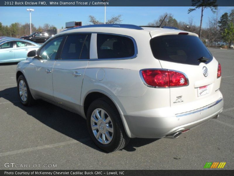 White Diamond Tricoat / Cashmere 2012 Buick Enclave FWD