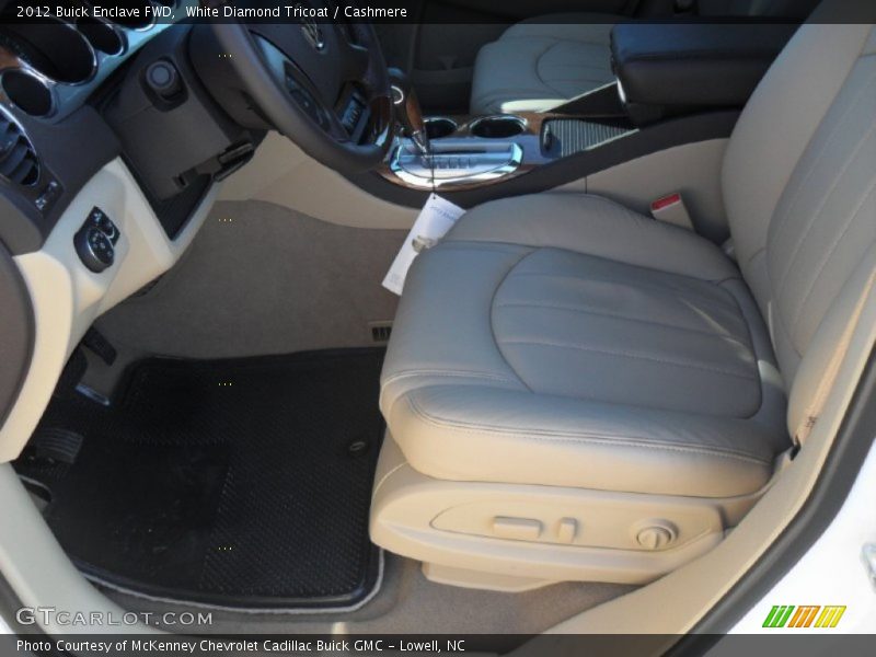 White Diamond Tricoat / Cashmere 2012 Buick Enclave FWD