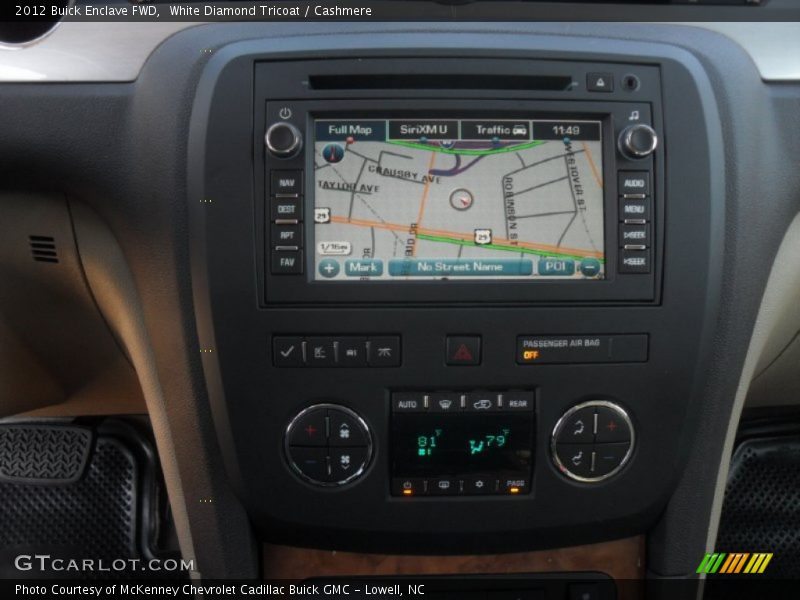 White Diamond Tricoat / Cashmere 2012 Buick Enclave FWD