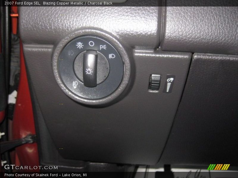 Blazing Copper Metallic / Charcoal Black 2007 Ford Edge SEL