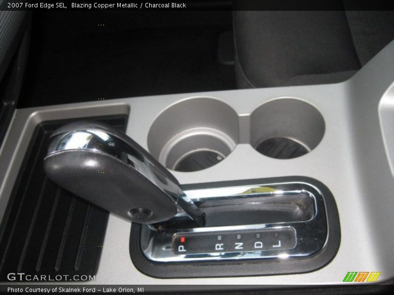 Blazing Copper Metallic / Charcoal Black 2007 Ford Edge SEL