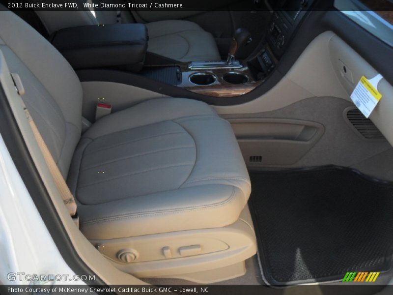 White Diamond Tricoat / Cashmere 2012 Buick Enclave FWD