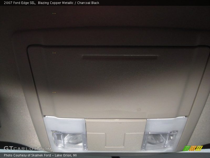 Blazing Copper Metallic / Charcoal Black 2007 Ford Edge SEL