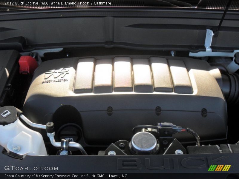 White Diamond Tricoat / Cashmere 2012 Buick Enclave FWD