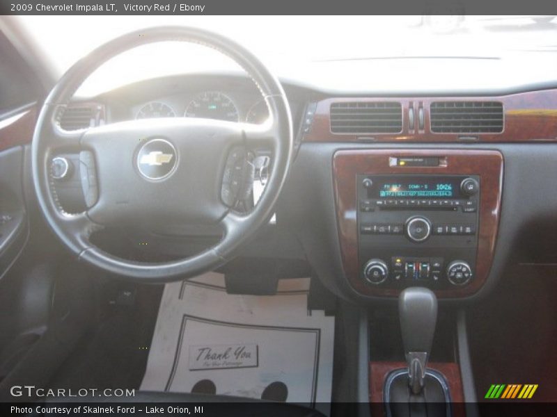 Victory Red / Ebony 2009 Chevrolet Impala LT