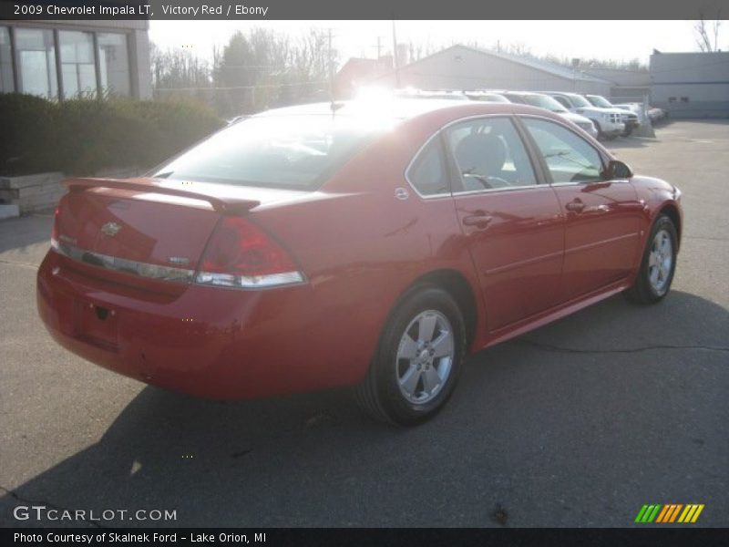 Victory Red / Ebony 2009 Chevrolet Impala LT