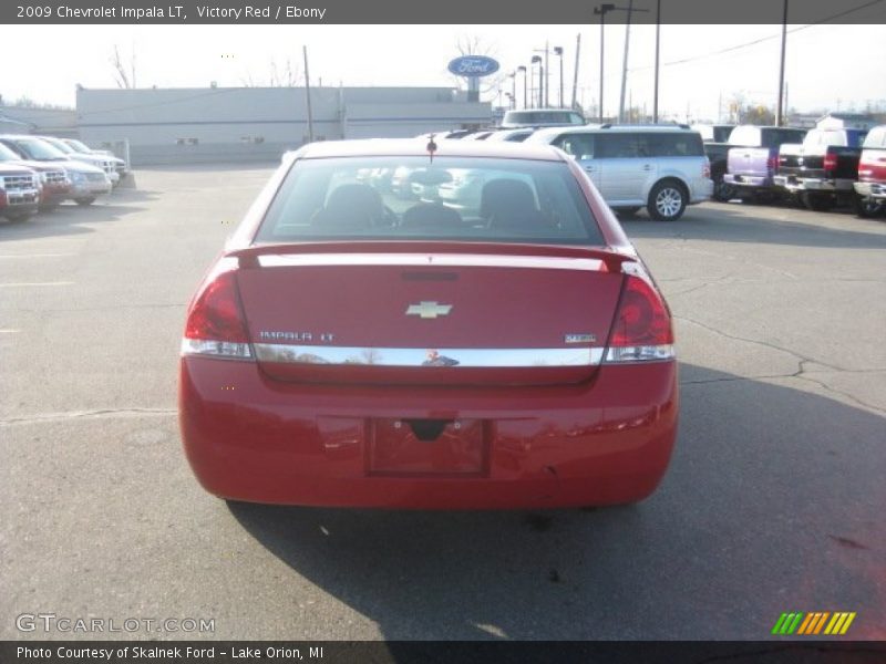 Victory Red / Ebony 2009 Chevrolet Impala LT