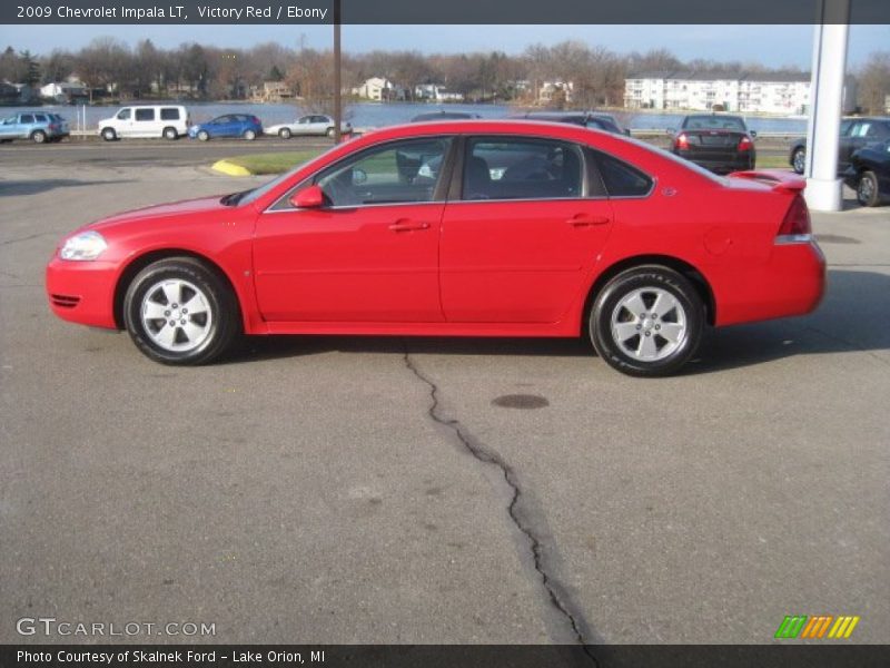 Victory Red / Ebony 2009 Chevrolet Impala LT