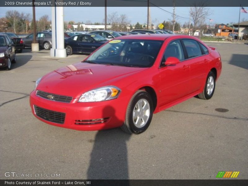 Victory Red / Ebony 2009 Chevrolet Impala LT