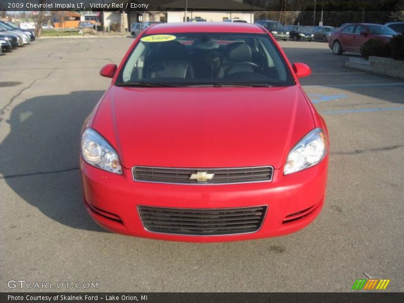 Victory Red / Ebony 2009 Chevrolet Impala LT
