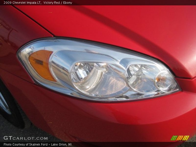 Victory Red / Ebony 2009 Chevrolet Impala LT