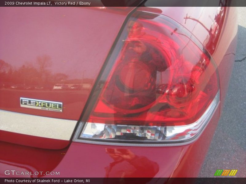 Victory Red / Ebony 2009 Chevrolet Impala LT