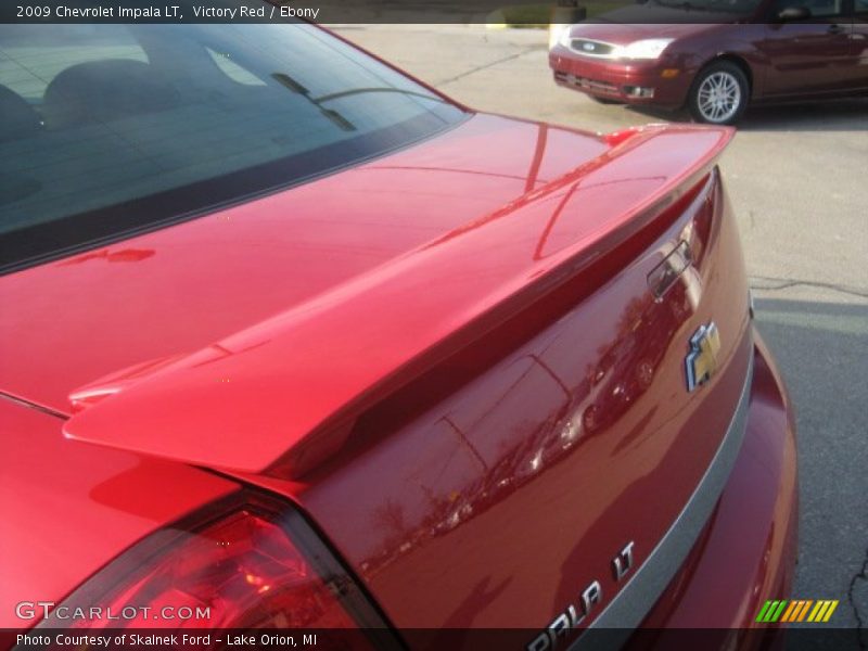 Victory Red / Ebony 2009 Chevrolet Impala LT