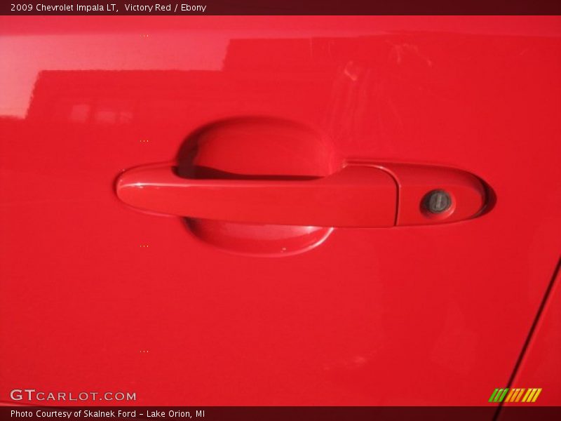Victory Red / Ebony 2009 Chevrolet Impala LT