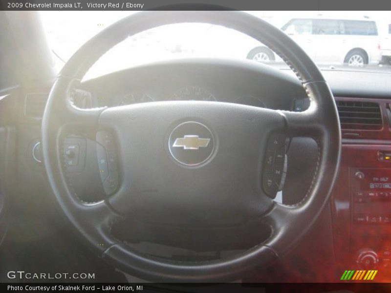 Victory Red / Ebony 2009 Chevrolet Impala LT