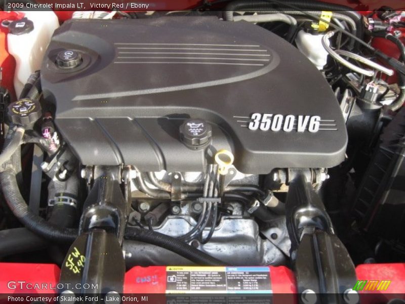 Victory Red / Ebony 2009 Chevrolet Impala LT